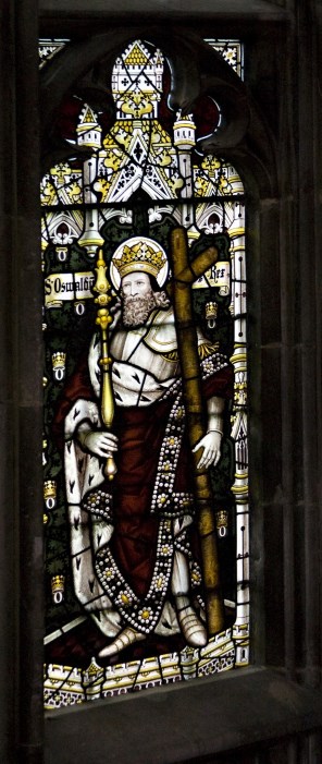 노섬브리아의 성 오스왈도_by Charles Eamer Kempe_photo by Ealdgyth_in the Winchester Cathedral.jpg